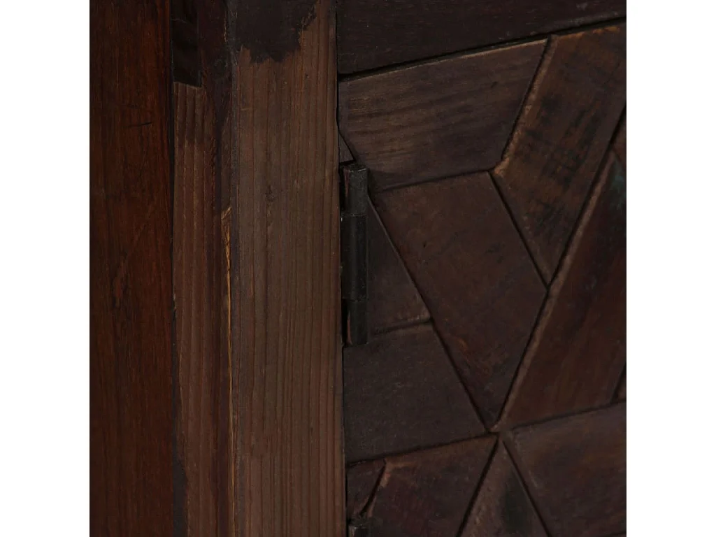 Meuble TV Bois de récupération solide 140 x 30 x 45 cm