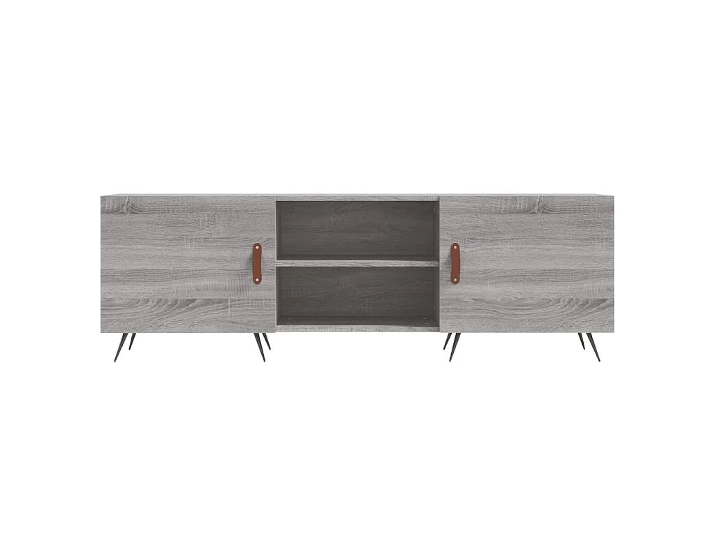 TV-Schrank Grau Sonoma 150x30x50 cm Holzwerkstoff