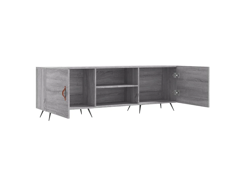 TV-Schrank Grau Sonoma 150x30x50 cm Holzwerkstoff