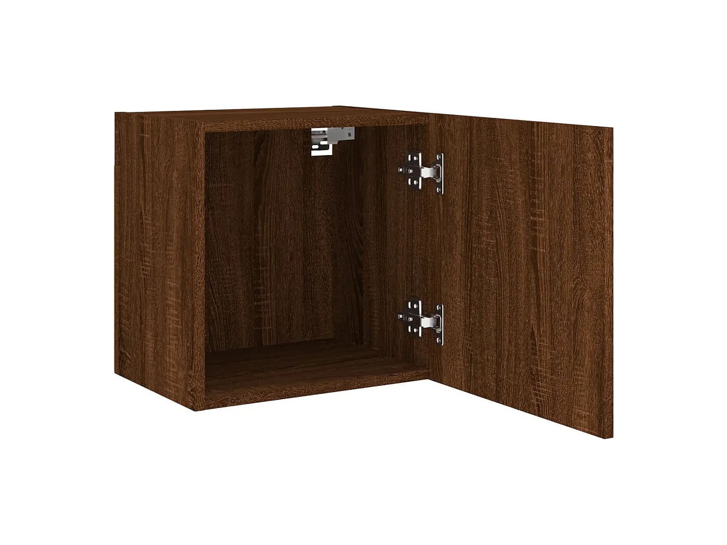 Meubles TV muraux 2 pcs chêne marron 40,5x30x40 cm