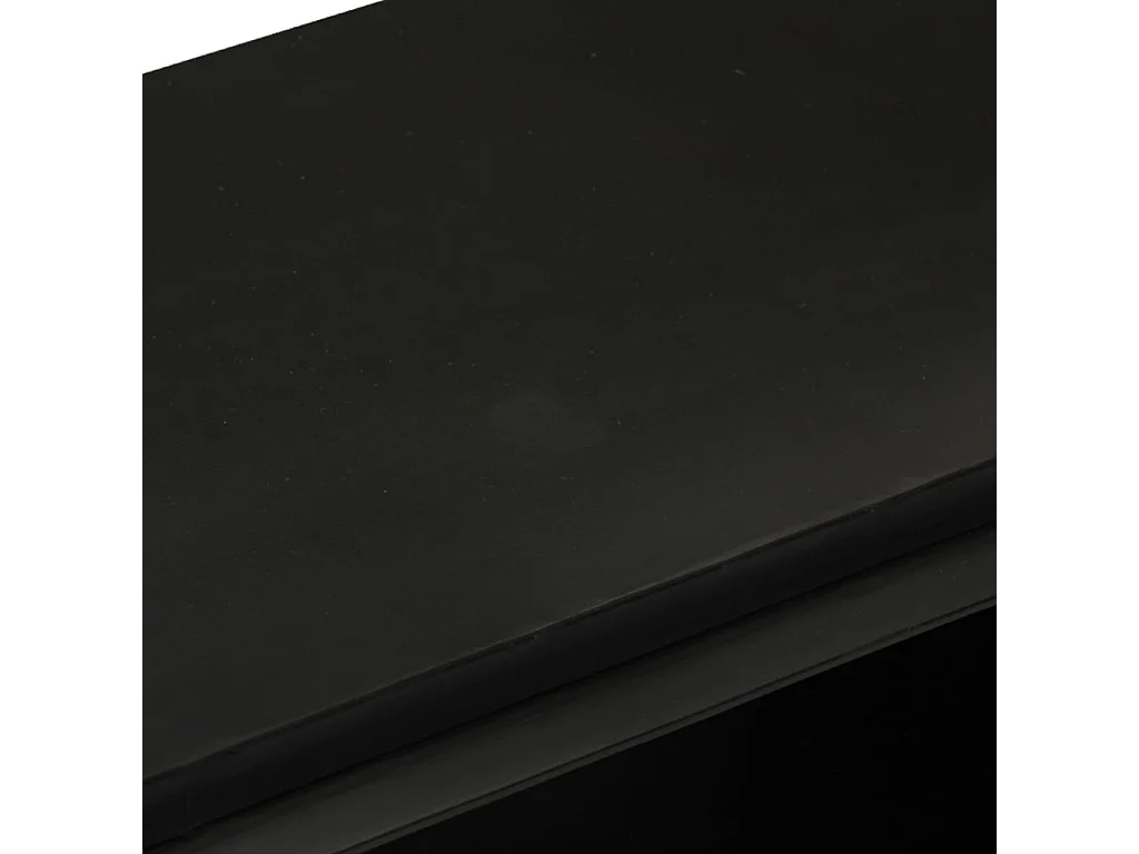 Meuble TV 110x30x45 cm Bois de manguier brut