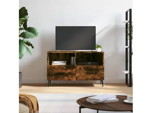 Kauf Unique TV-Schrank Räuchereiche 80x36x50 cm Holzwerkstoff