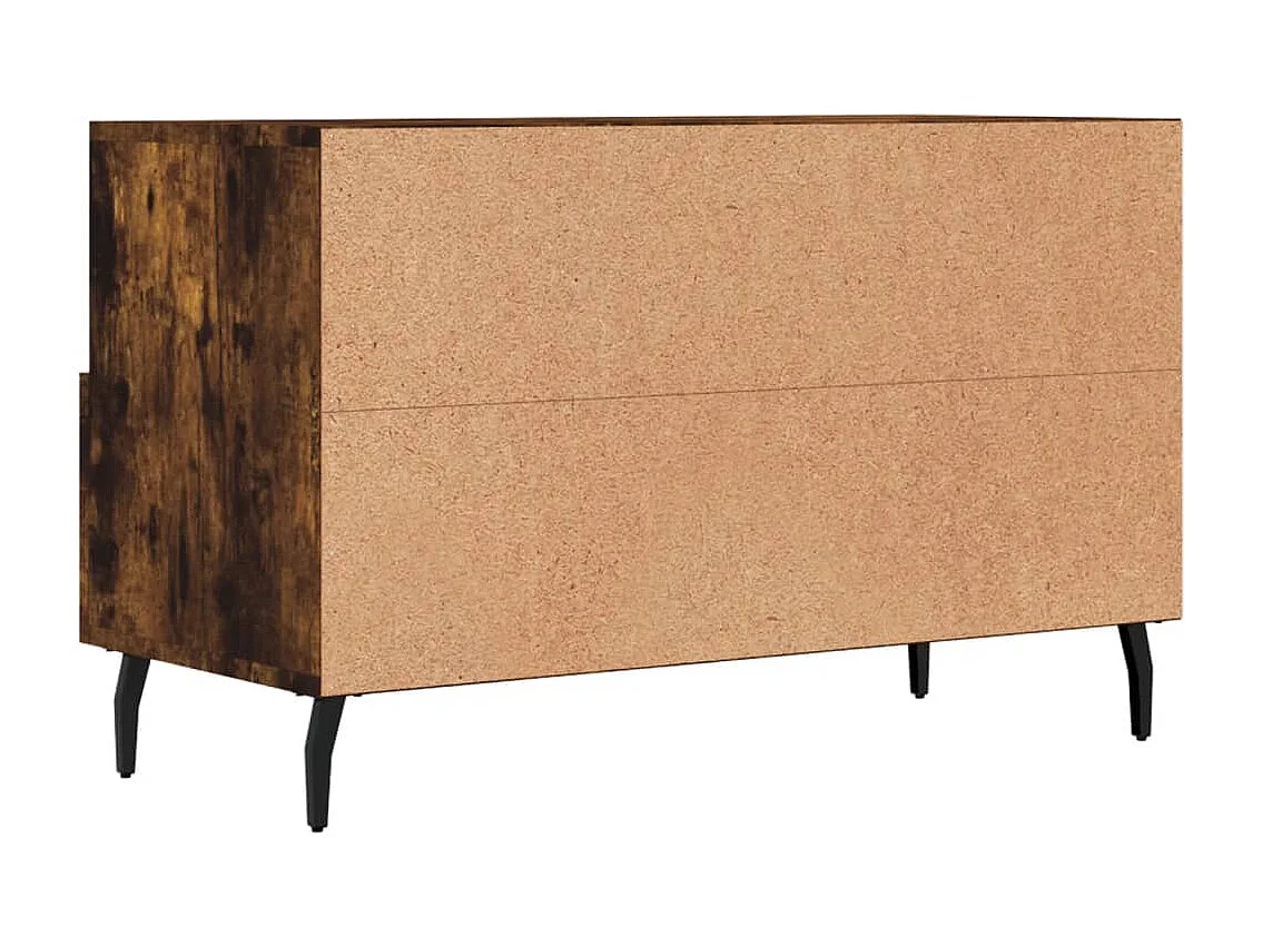 TV-Schrank Räuchereiche 80x36x50 cm Holzwerkstoff