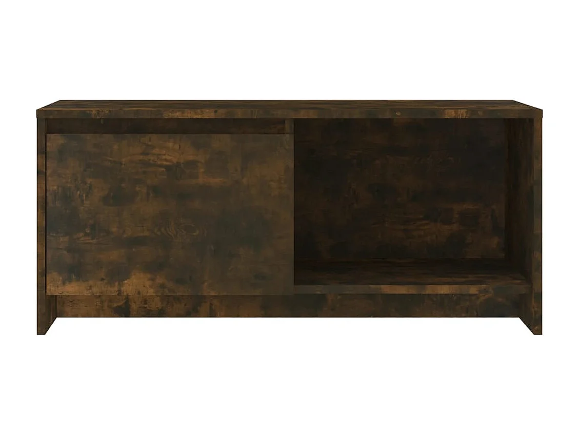 Móvel de TV 90x35x40 cm derivados de madeira carvalho fumado
