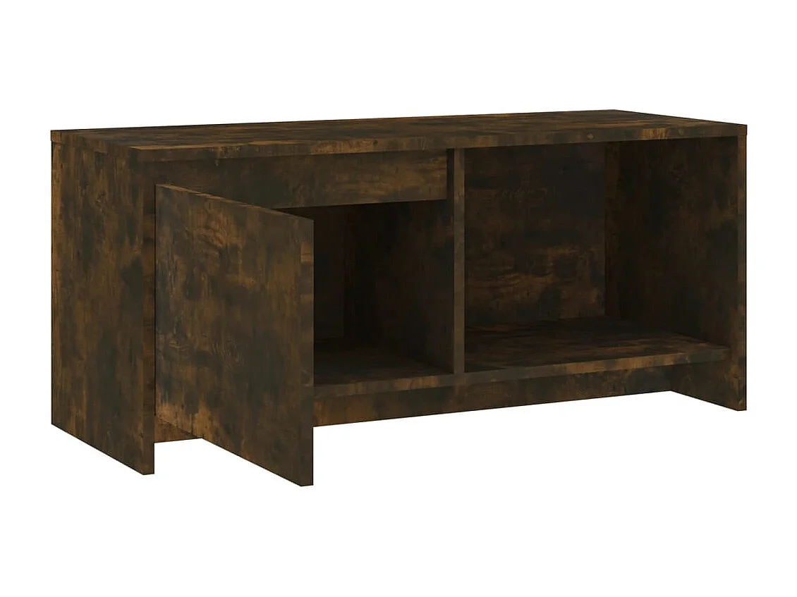 Móvel de TV 90x35x40 cm derivados de madeira carvalho fumado