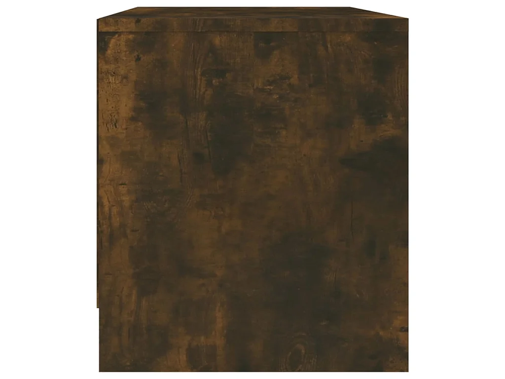 Tv-meubel 90x35x40 cm bewerkt hout gerookt eikenkleurig