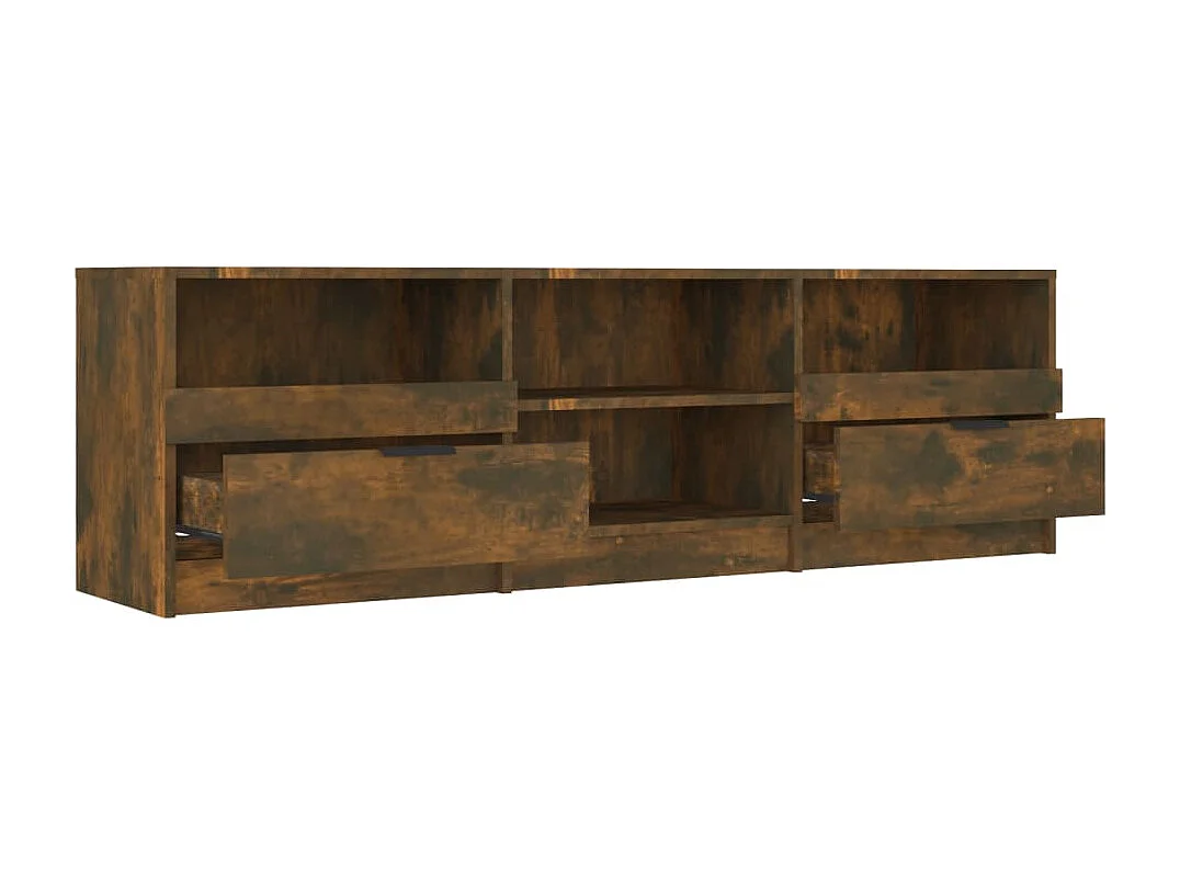 TV-Schrank Räuchereiche 150x33,5x45 cm Holzwerkstoff