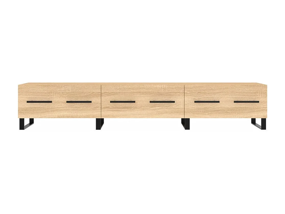 Meuble TV chêne sonoma 150x36x30 cm bois d'ingénierie