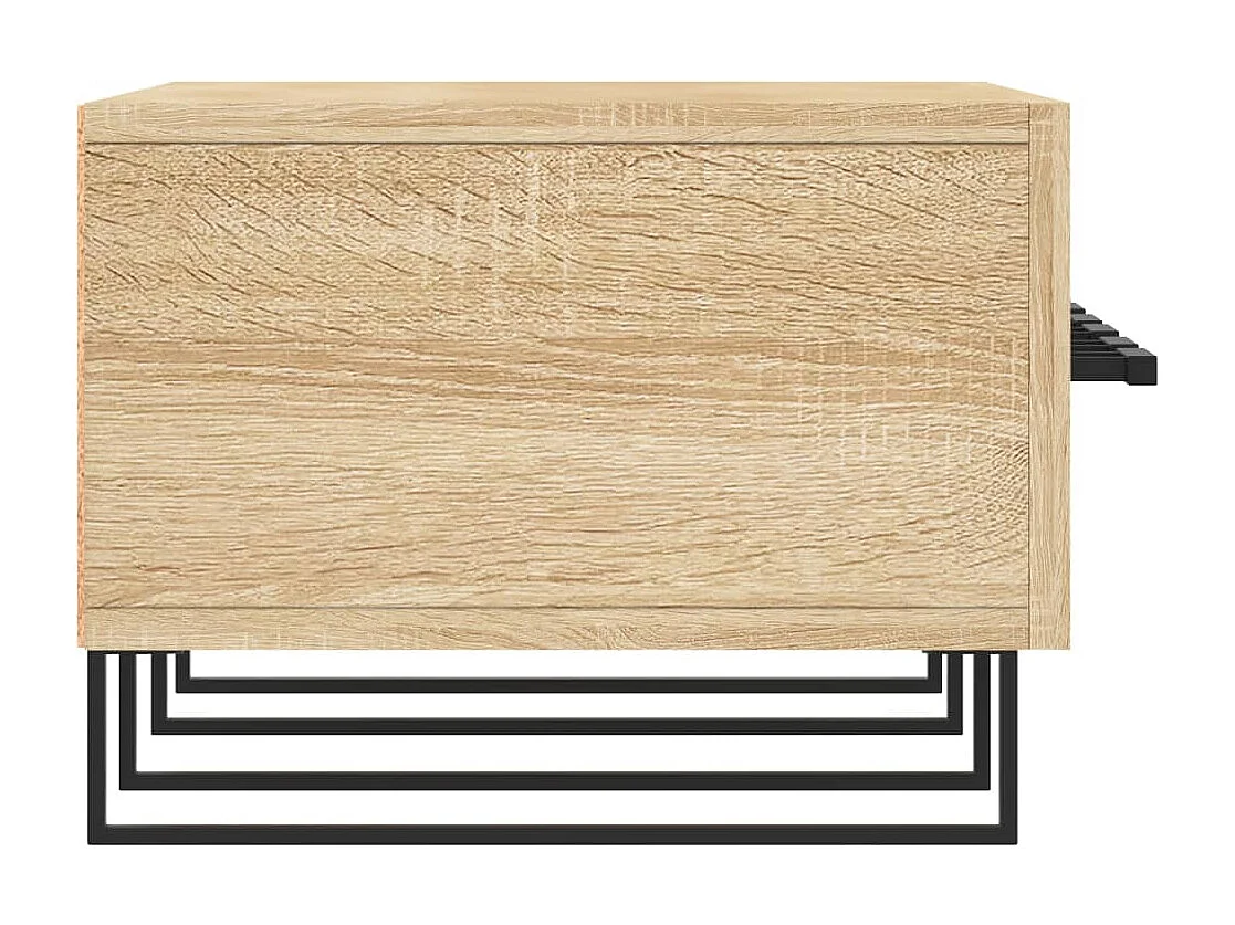 Meuble TV chêne sonoma 150x36x30 cm bois d'ingénierie