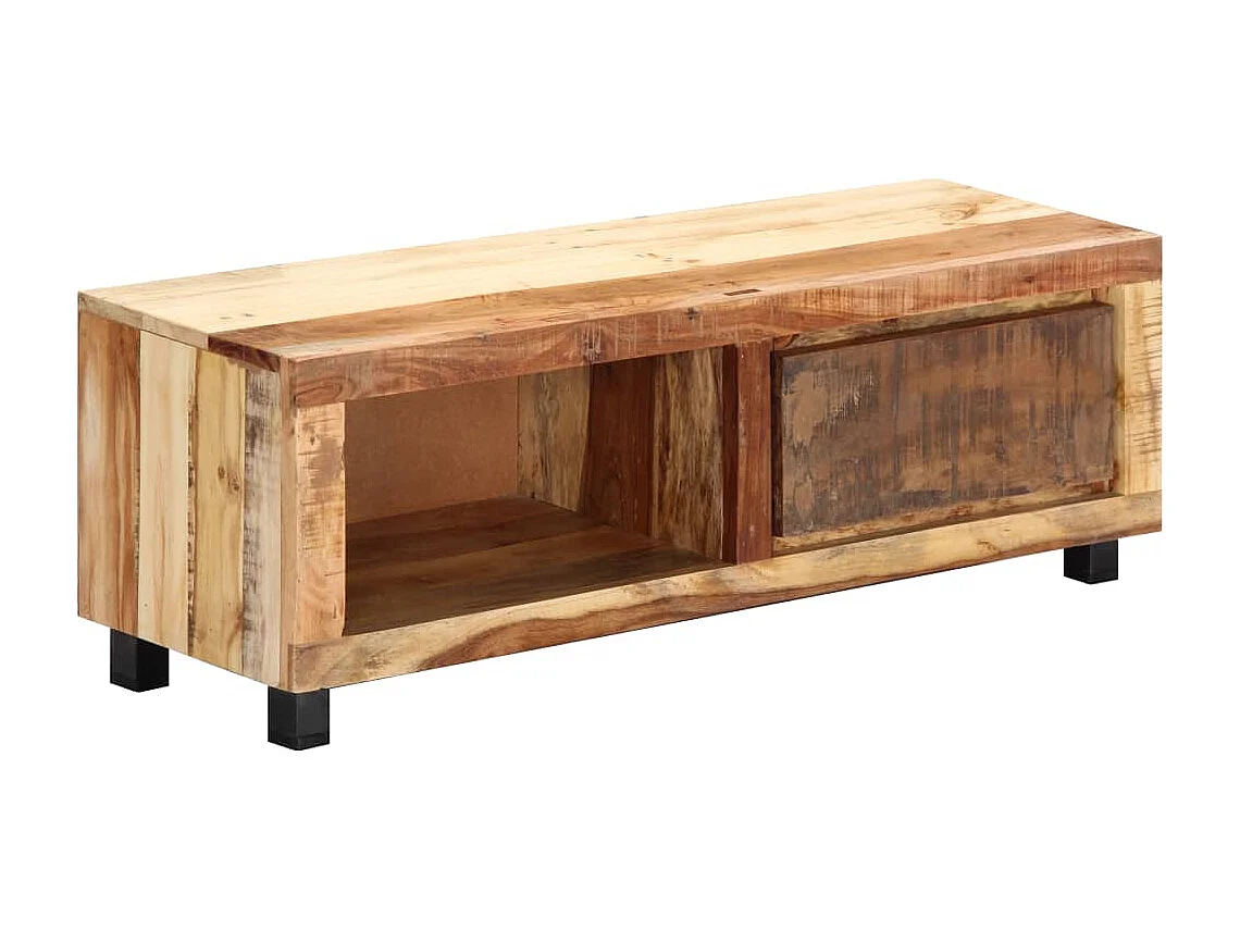 Tv-meubel 100x30x33 cm massief gerecycled hout