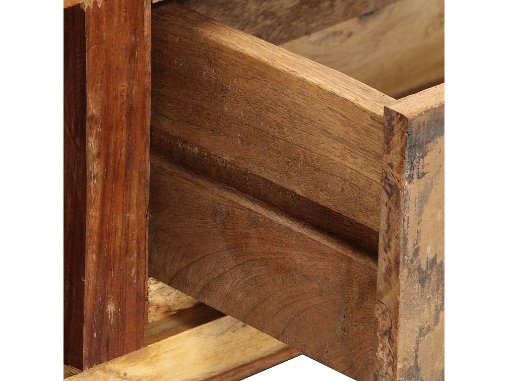 Tv-meubel 100x30x33 cm massief gerecycled hout