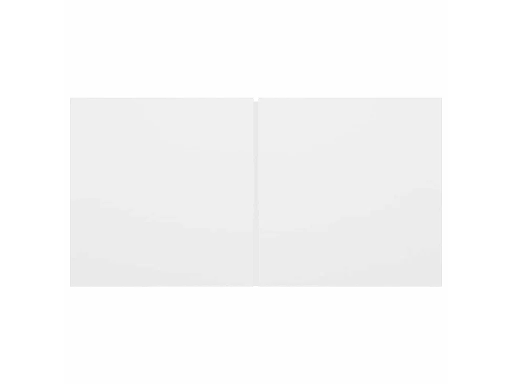 Meuble TV suspendu Blanc 60x30x30 cm