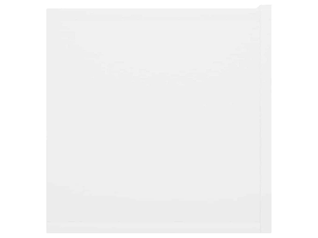 Meuble TV suspendu Blanc 60x30x30 cm