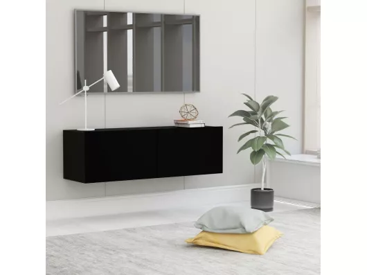 Kauf Unique TV-Schrank Schwarz 100x30x30 cm Holzwerkstoff