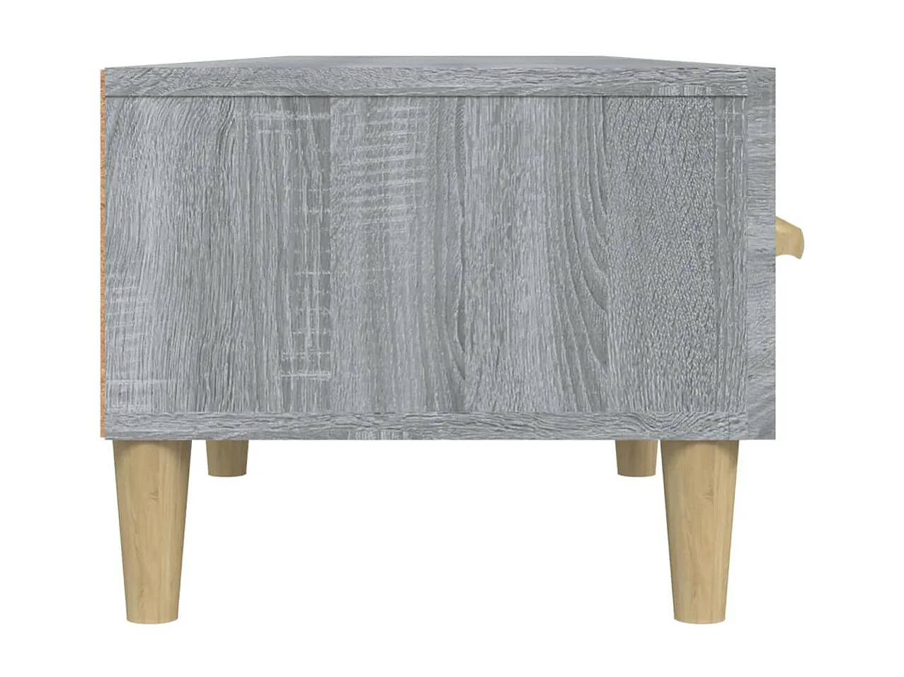 Meuble TV Sonoma gris 150x34,5x30 cm Bois d'ingénierie