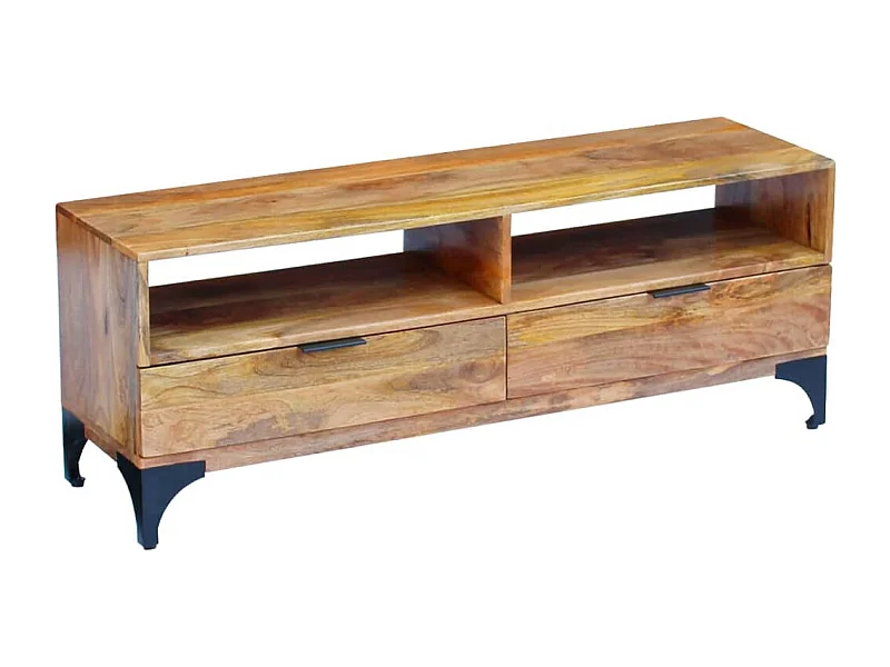 Tv-meubel 120x35x45 cm mangohout