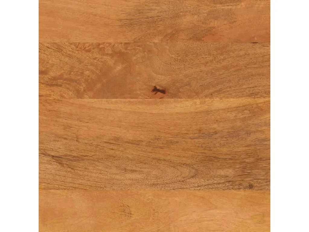 Mobile Porta TV Marrone e Nero 105x33,5x46 cm in Legno di Mango