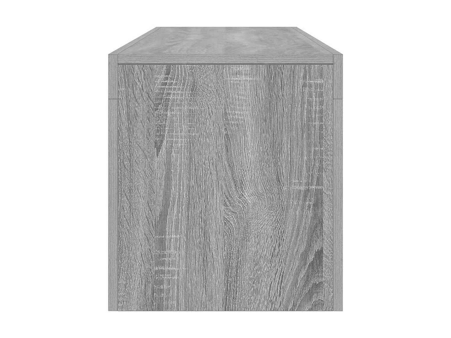 Meuble TV avec lumières LED Sonoma gris 140x36,5x40 cm