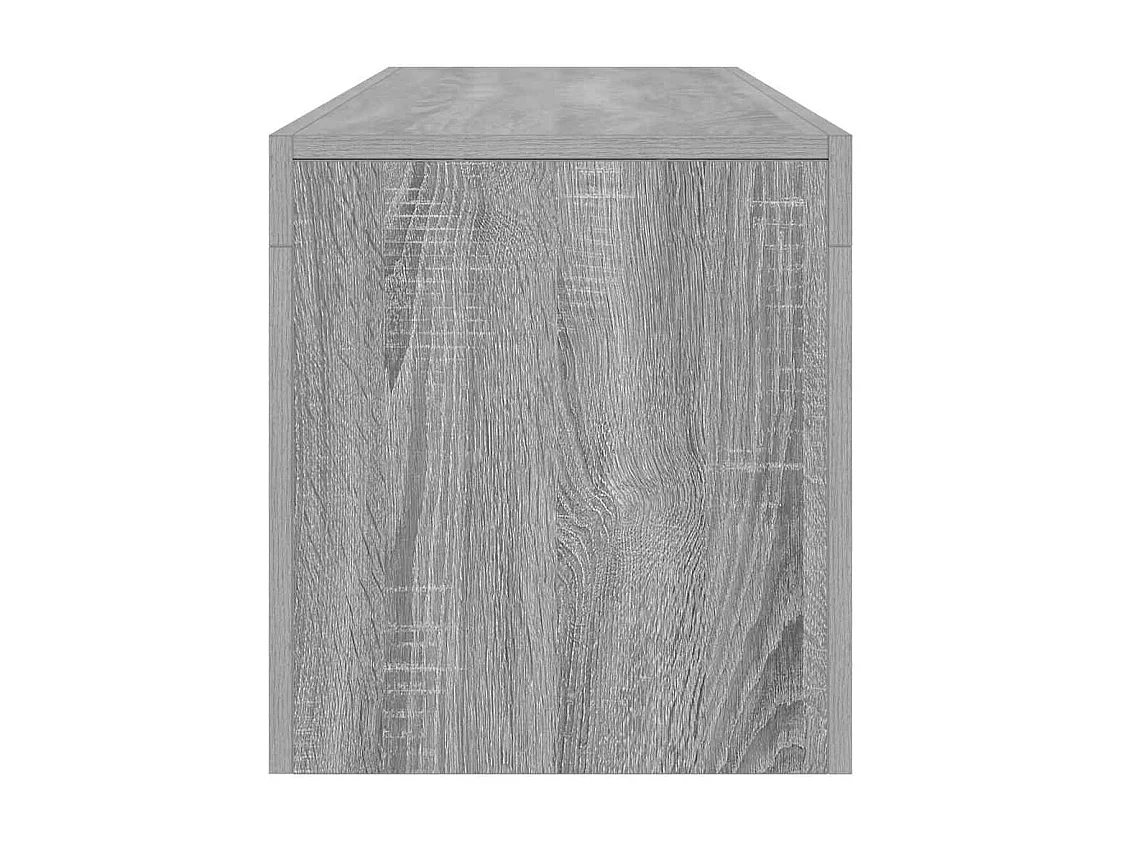 Szafka RTV LED Sonoma szara z dużą przestrzenią do przechowywania