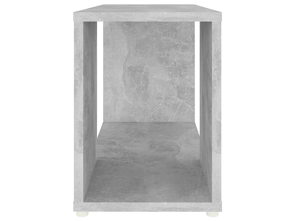 Mobile TV Grigio Cemento 60x24x32 cm in Truciolato