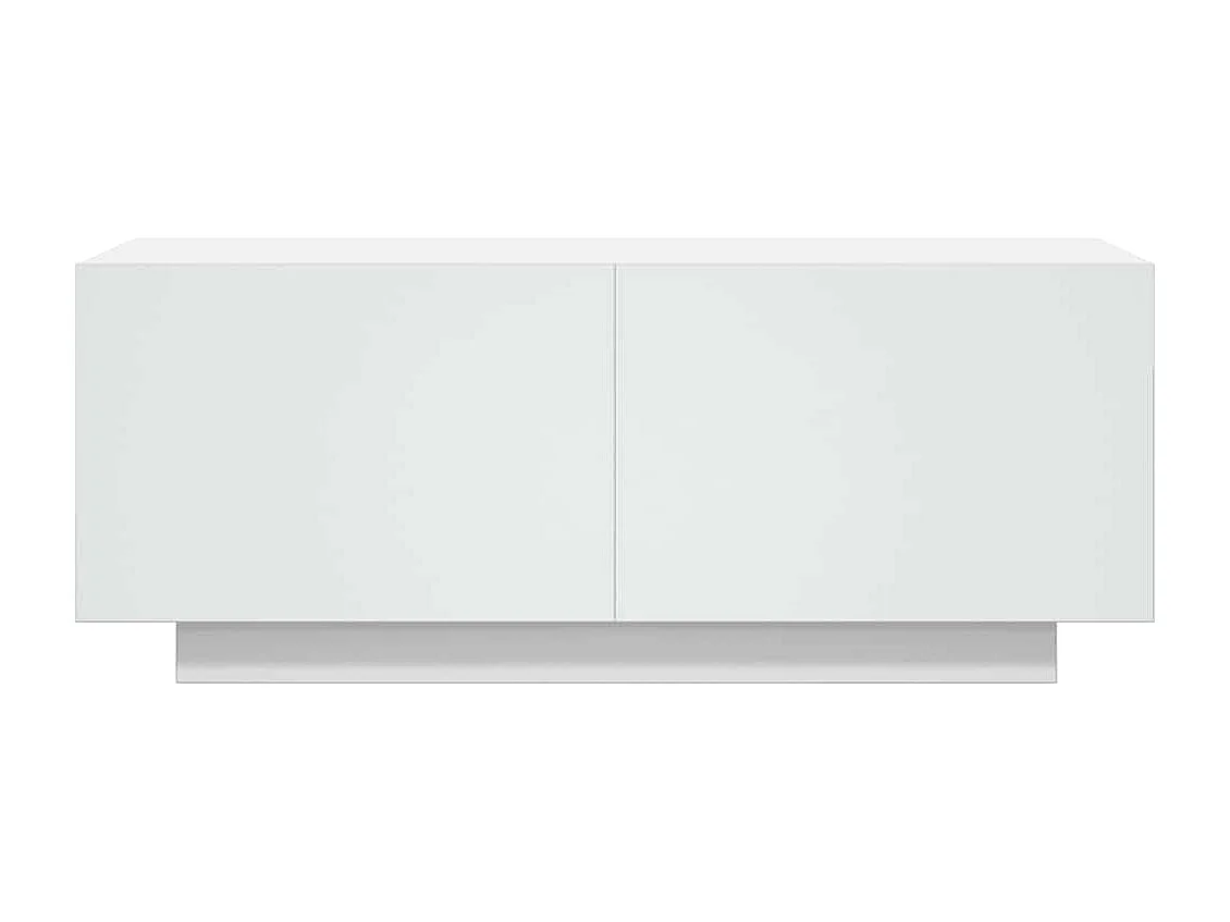 Mobile Porta TV Bianco 100x35x40 cm in Legno Multistrato