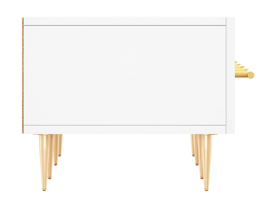 TV-Schrank Weiß 150x36x30 cm Holzwerkstoff