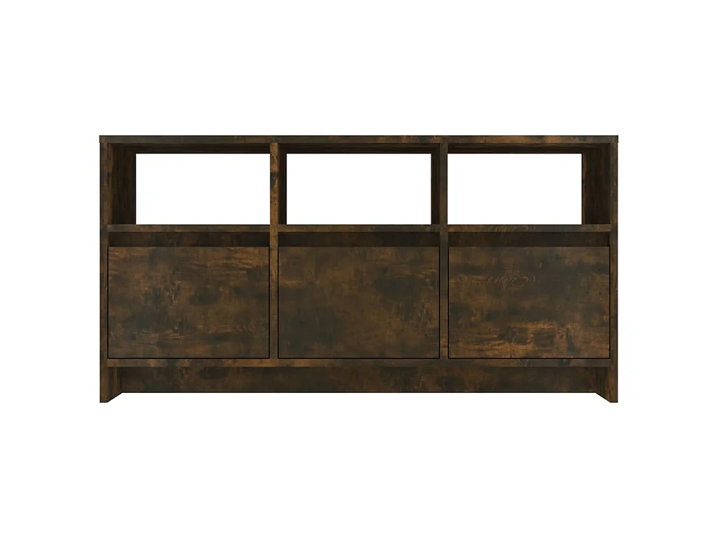 Mobile Porta TV Rovere Fumo 102x37,5x52,5 cm in Truciolato
