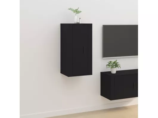 Kauf Unique TV-Wandschrank Schwarz 40x34,5x80 cm