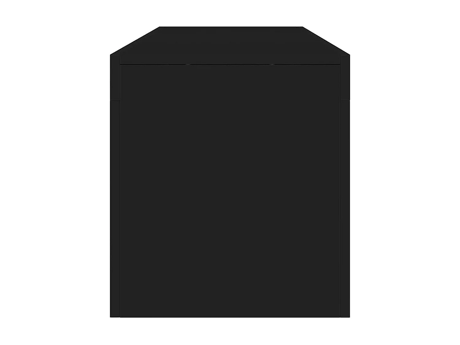 TV-Schrank mit LED-Beleuchtung Schwarz 140x36,5x40 cm