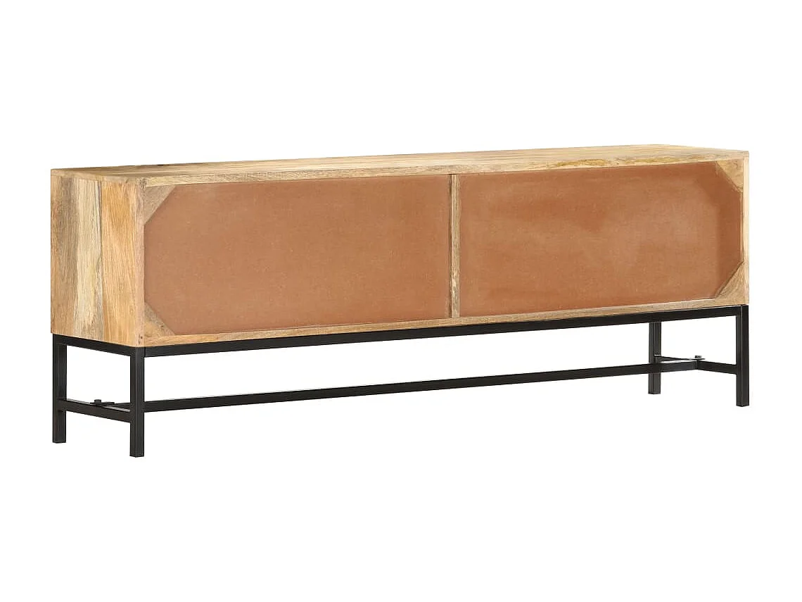 TV-Schrank 140x30x50 cm Massivholz Mango