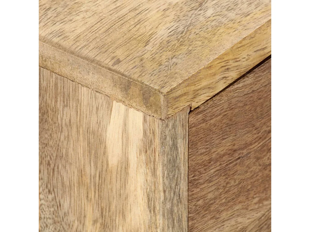 TV-Schrank 140x30x50 cm Massivholz Mango