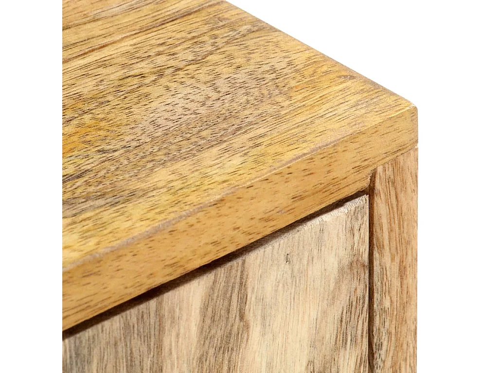 TV-Schrank 140x30x50 cm Massivholz Mango