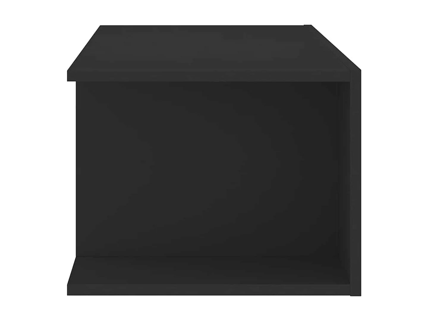 Mobile Porta TV con Luci LED Nero 90x39x30 cm