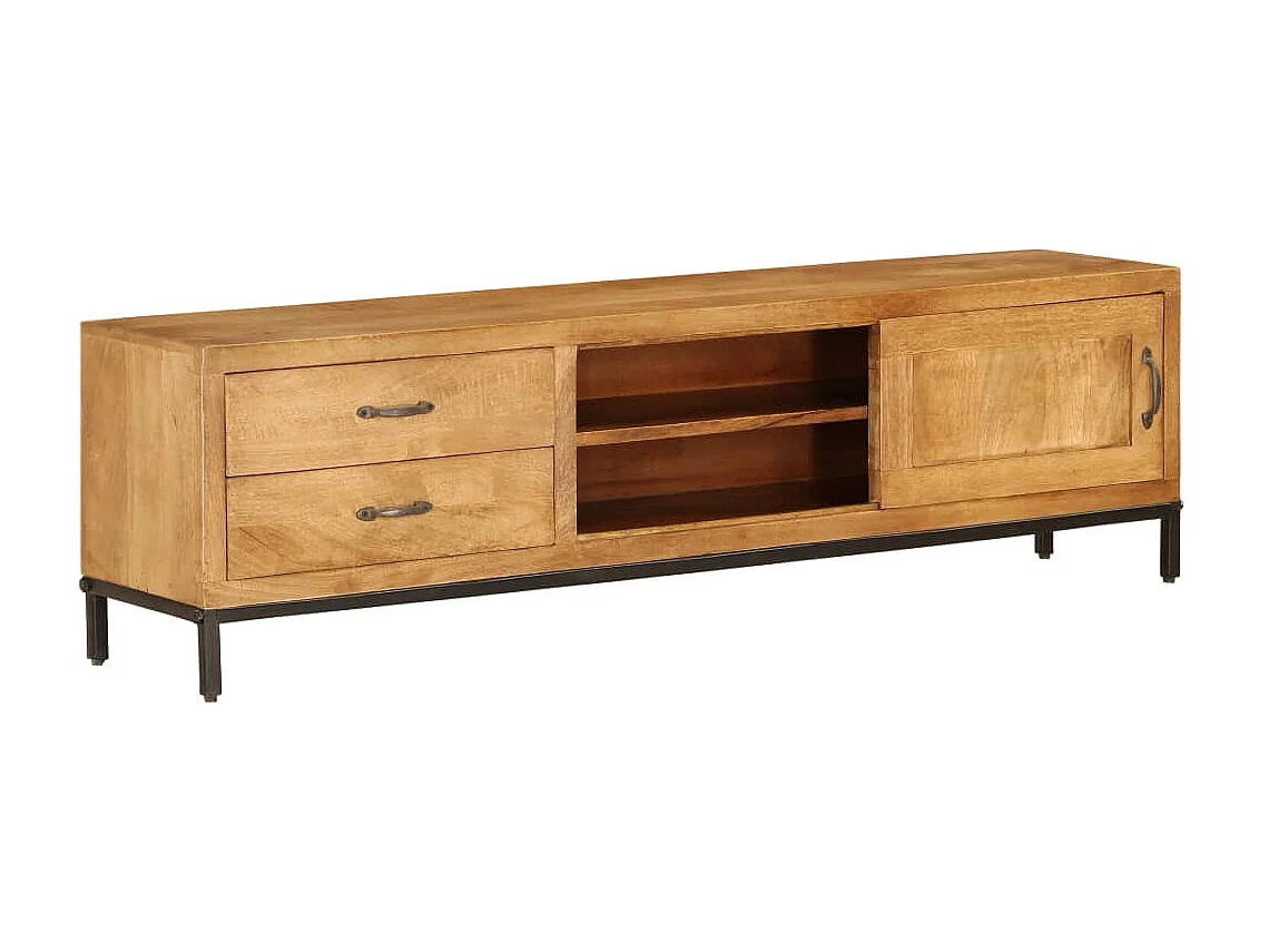 TV-Schrank Massivholz Mango 140x30x40 cm