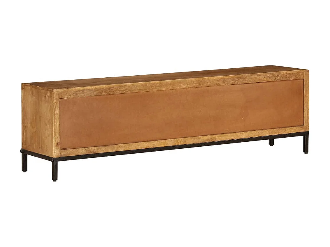 TV-Schrank Massivholz Mango 140x30x40 cm