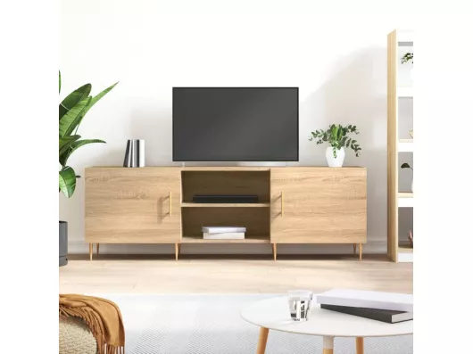 Kauf Unique TV-Schrank Sonoma-Eiche 150x30x50 cm Holzwerkstoff