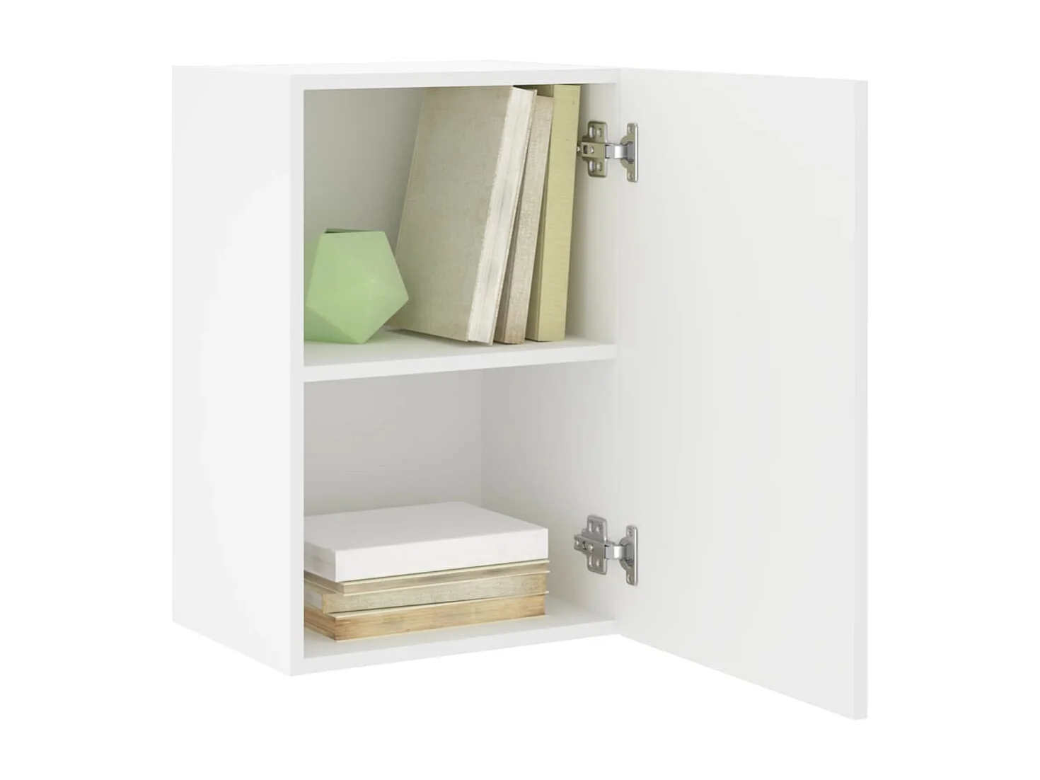 TV-Wandschränke 2 Stk. Weiß 40,5x30x60 cm Holzwerkstoff