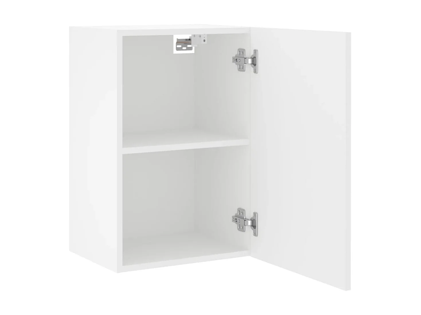 TV-Wandschränke 2 Stk. Weiß 40,5x30x60 cm Holzwerkstoff