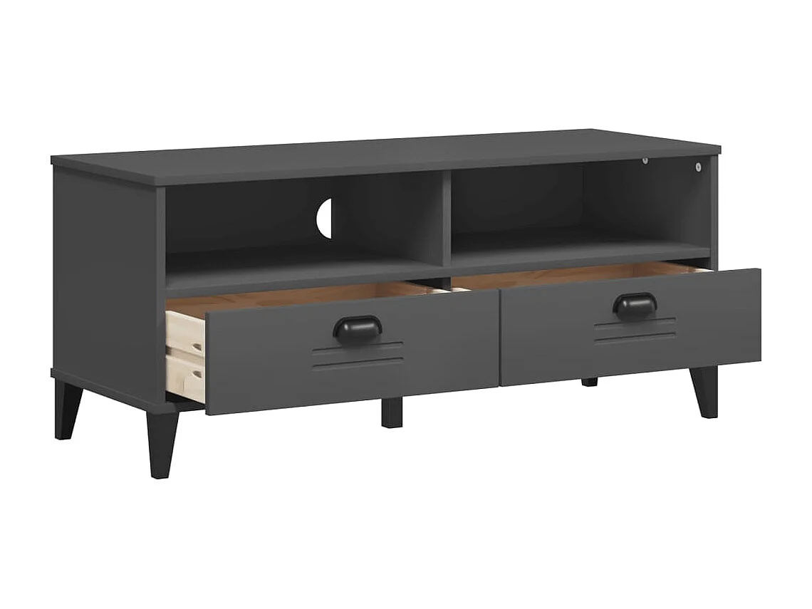 Scarpiera VIKEN Grigio Antracite in Legno Multistrato