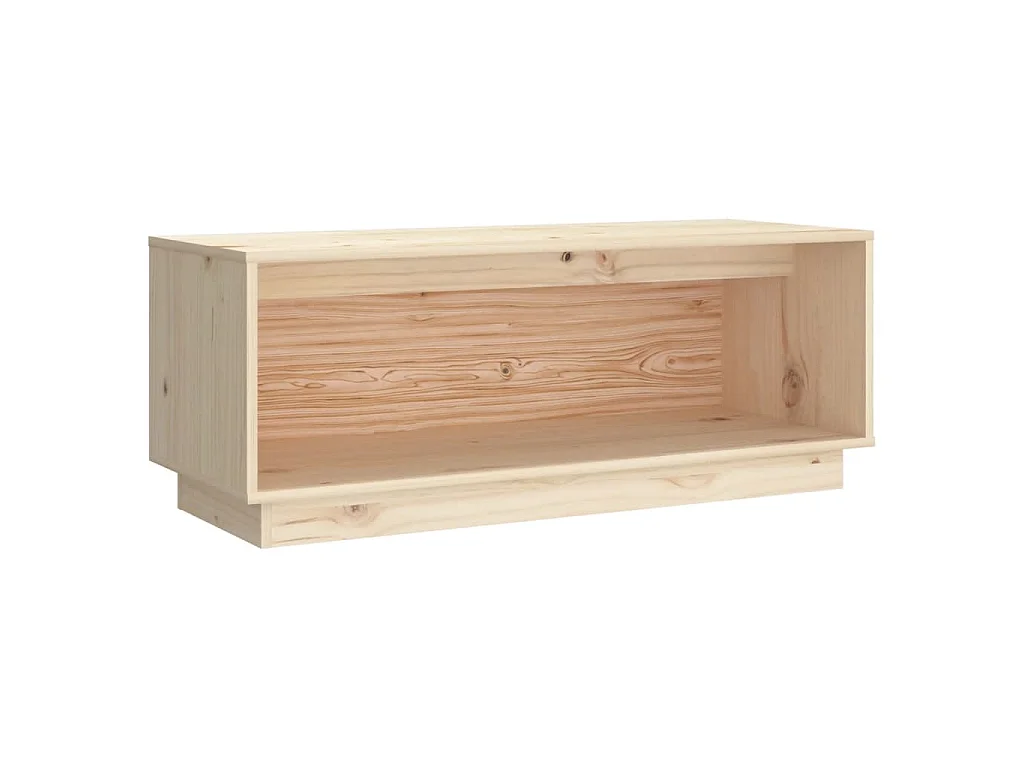 Meuble TV 90x35x35 cm Bois de pin massif