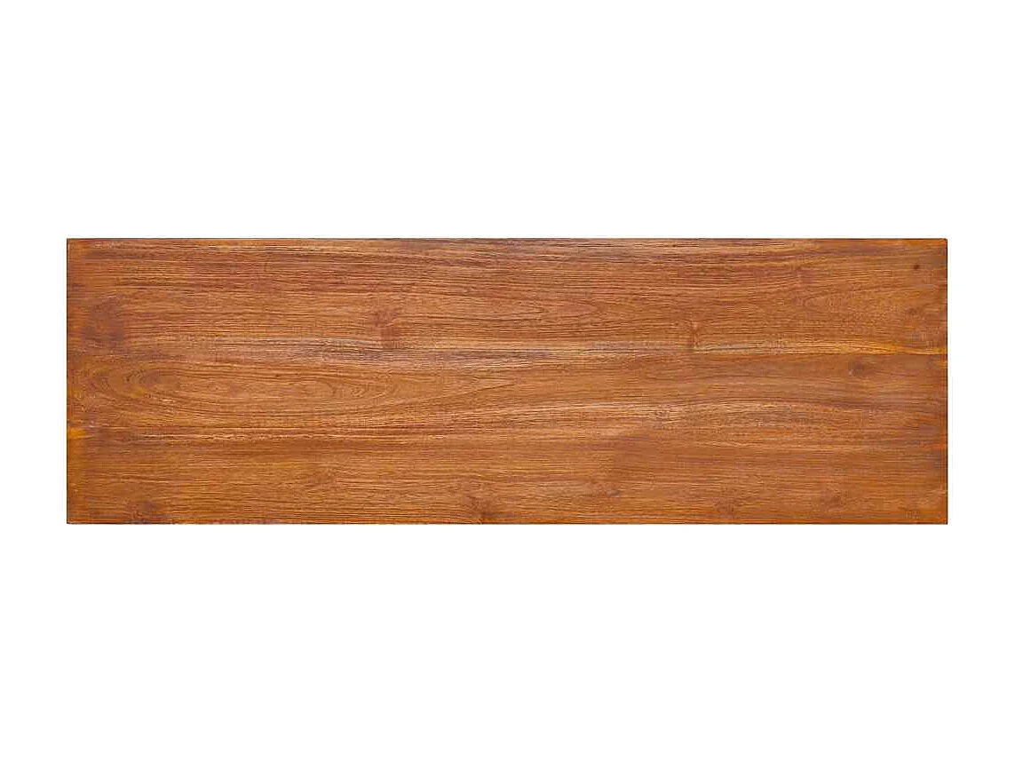 Mobile TV a Parete 90x30x30 cm in Legno Massello di Teak