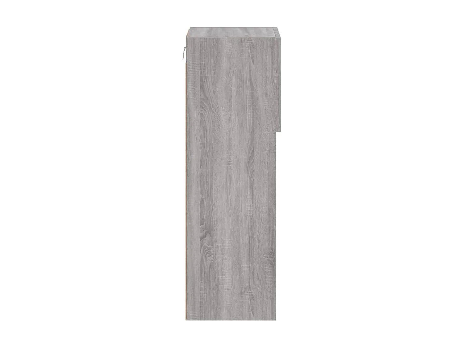 Meubles TV avec lumières LED 2 pcs sonoma gris 30,5x30x90 cm