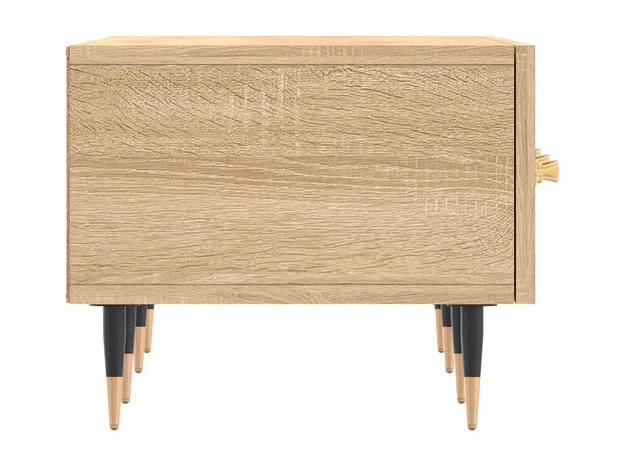 Mobile Porta TV Rovere Sonoma 150x36x30 cm in Legno Multistrato