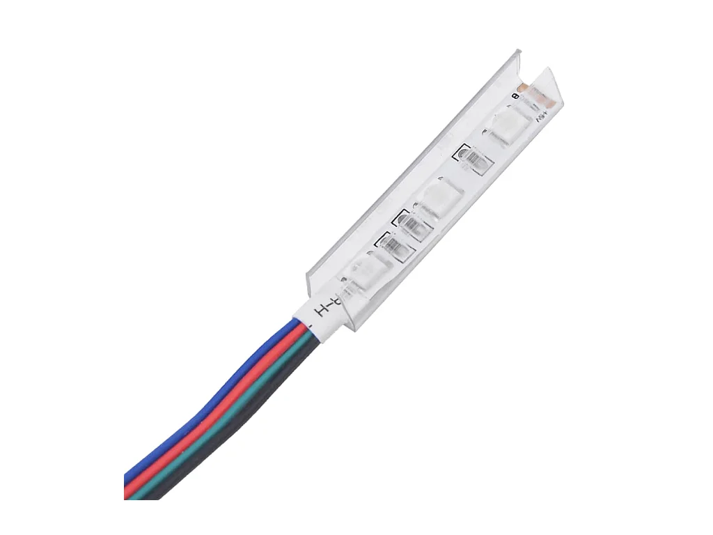Tv-meubel LED-verlichting 135x39x30 cm gerookt eikenkleurig