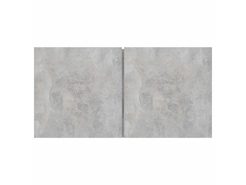 Mobili Porta TV Pensili 3pz Grigio Cemento 60x30x30 cm