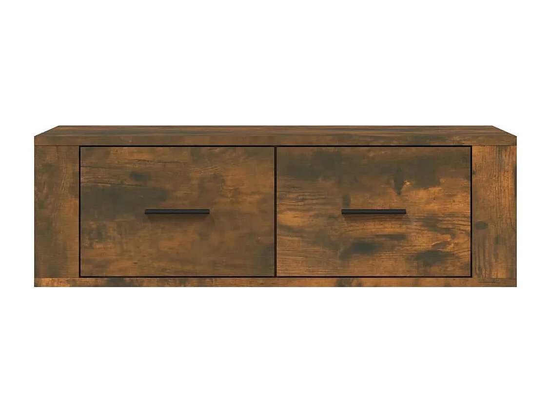 TV-Wandschrank Räuchereiche 80x36x25 cm Holzwerkstoff