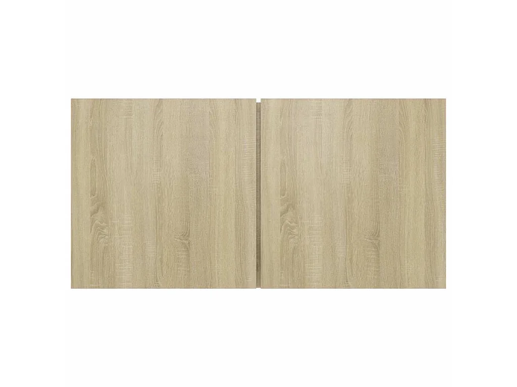 Muebles de salón colgantes 3 uds roble Sonoma 60x30x30 cm