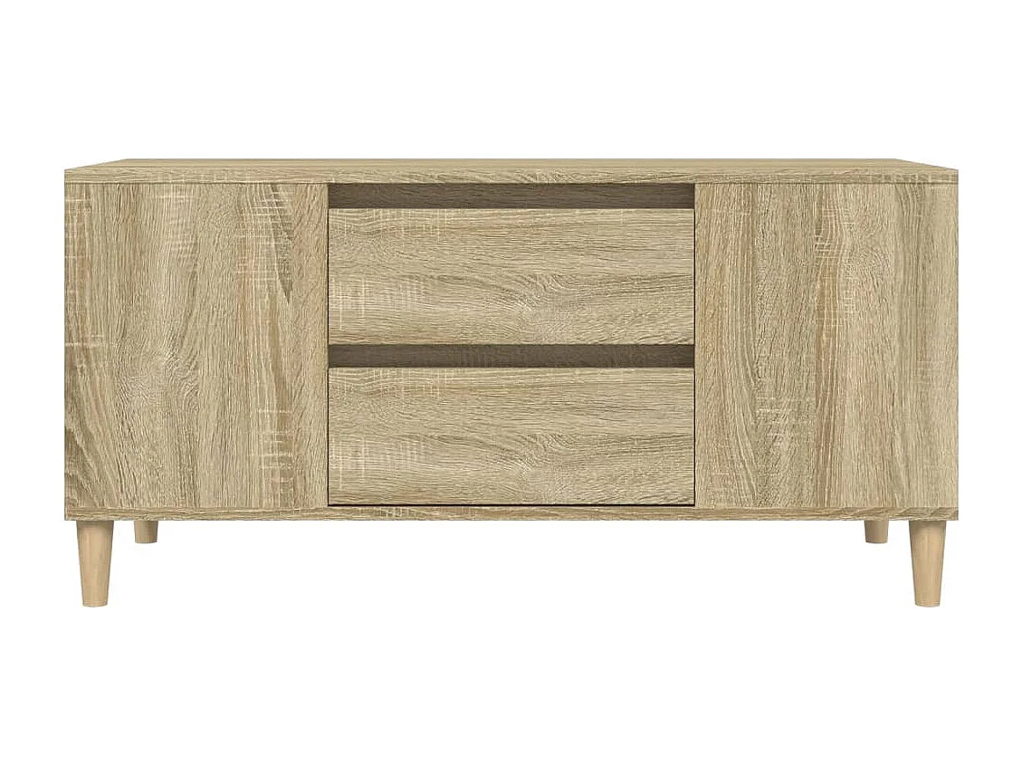 Móvel p/ TV 102x44,5x50 cm derivados de madeira carvalho sonoma
