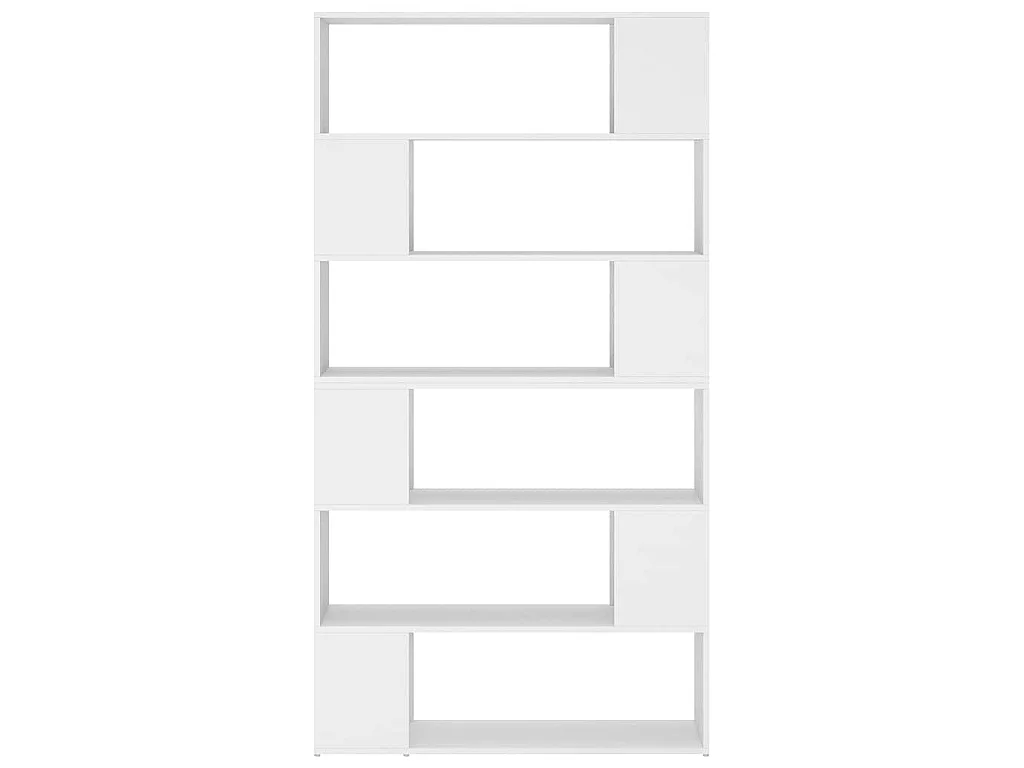 Estantería divisor de espacios blanco 100x24x188 cm