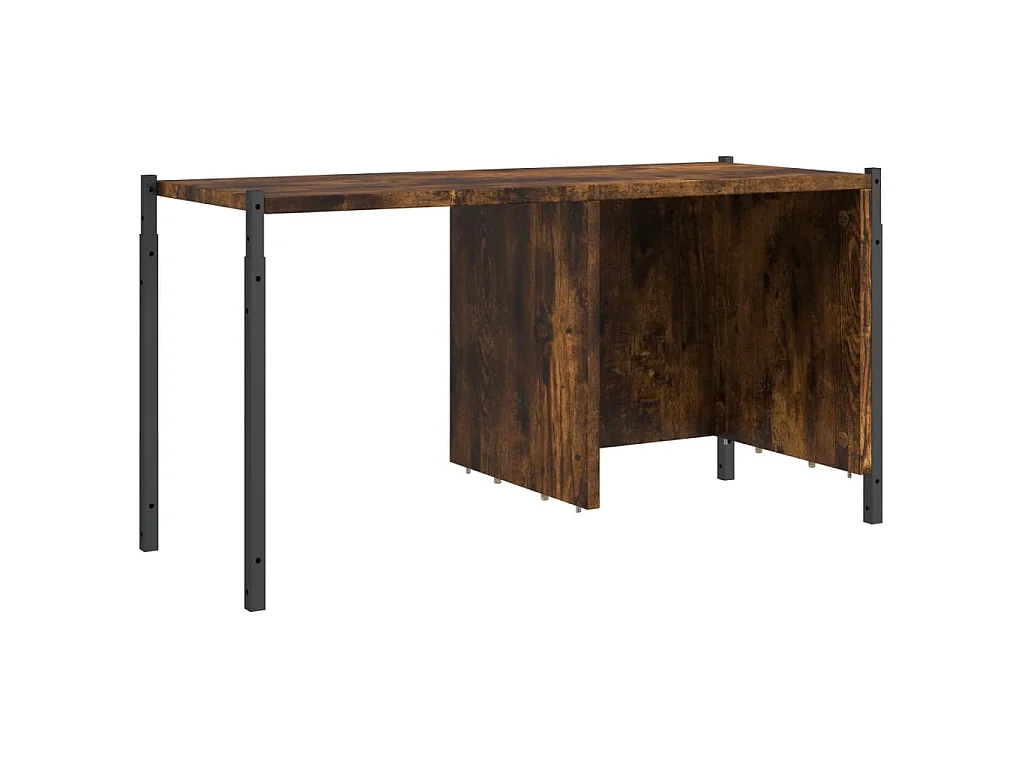 Estante 72x28x172 cm derivados de madeira carvalho fumado